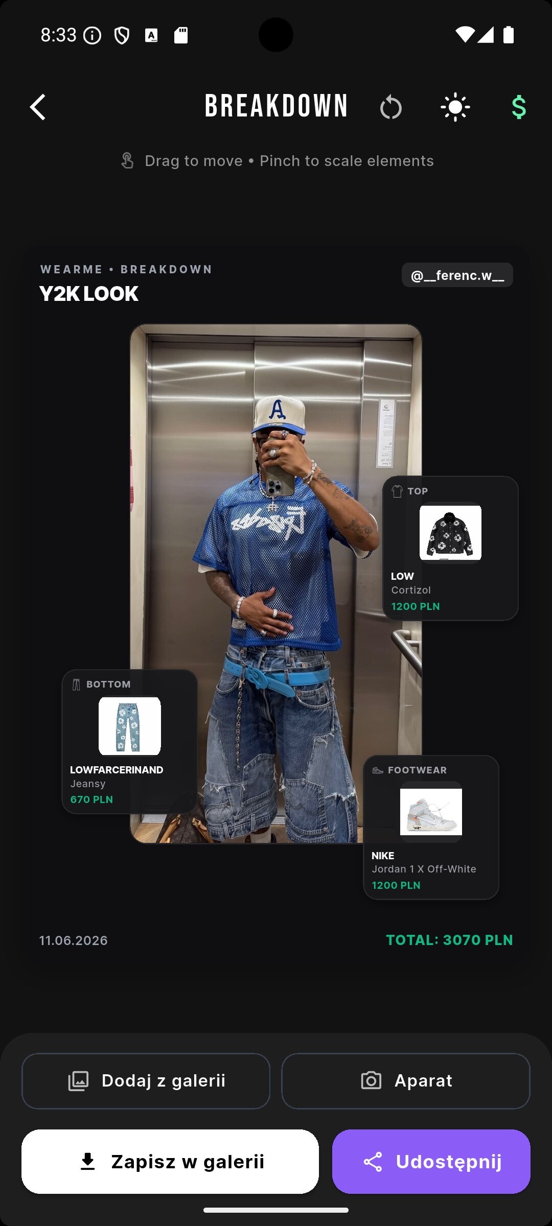 Project screen 3